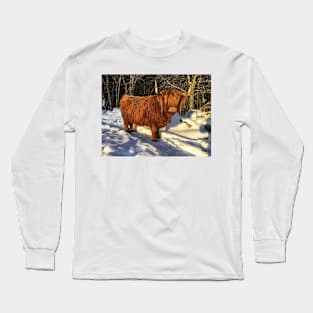 Scottish Highland Cattle Cow 2279 Long Sleeve T-Shirt